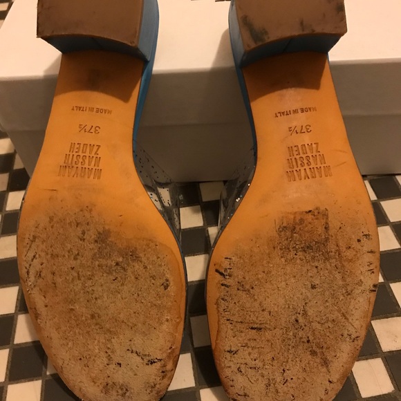 Maryam Nasir Zadeh Sophie Glitter heels - Picture 5 of 5